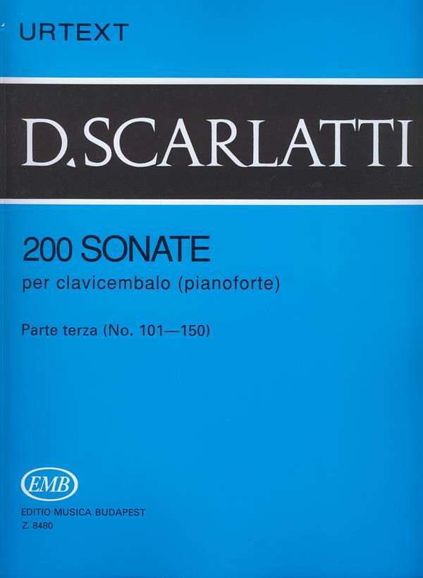 200 Sonate per clavicembalo 3 (pianoforte)